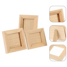 3 Pcs Home Appliance Accessories Mini House Decors Picture Frame Craft Ornament Witgoedaccessoires price
