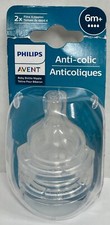 Philips Avent Anti-Colic Baby Bottle Fast Flow Nipple 2CT. Flow 4 Flessenspeen price