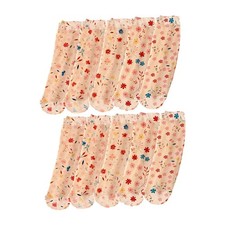 Womens Socks 5 Pairs Casual Flower Mid Calf Cool Gifts Trendy Summer Ankle Socks Enkelsokken price