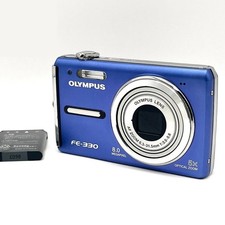 [Exc+2] OLYMPUS FE-330 Digital Camera 8MP 5x Optical Zoom w/battery Japan #016 Digitale camera Batteries price
