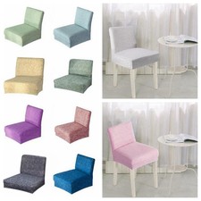 Low Back Dining Chair Covers Short Strength Slipcovers Wedding Party Decoration Standart Sandalye price