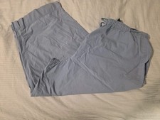 Women's Sag Harbor Sport Blue Capri Pants Size XL Drawstring Pockets Dames capri / capribroek price