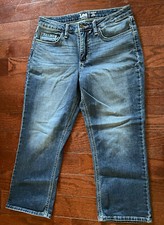 LEE Women's Mid-Rise Blue  Jean Capri Pants Sz 8M Dames capri / capribroek price