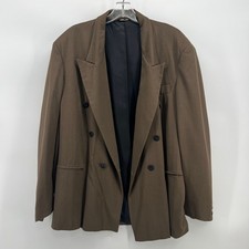 Vintage Biblo Club Brown Blazer 50 Made in Italy XL 24” P2P Biblo price