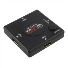 HDMI 3 Port Switch AUTO Switcher Splitter Selector HUB Box Cable HDTV 1080P Hub & Switch price