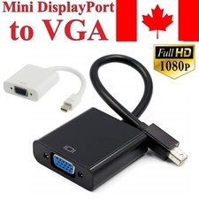 Mini DisplayPort to VGA Cable Adapter Converter for Computer Laptop PC Tablet Computerconverters en adapters price