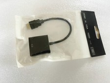 Black 1080P HDMI Male to VGA Female Converter Adapter Cable for PC DVD HDTV Computerconverters en adapters price