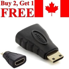 Mini HDMI to HDMI Adapter Converter M/F Extender Connector for HDTV COmputer Computerconverters en adapters price