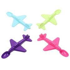 Fashion Baby Training Spoon Airplane Shape Long Handle Children Spoon Tablewa U Babyvoedingslepel price