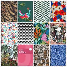A5 Spiral Notebook Wire Bound Wide Feint Ruled Lines For School College Work Pad Spiralli Defter price