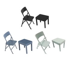 Miniature Table Chair Action Figure Desk Chair Model 6" Soldiertable Chair Set Tafel- en stoelset price
