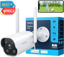 Outdoor Camera, 2K Cameras for Home Security Outside, Home Security Cameras, Mot Beveiligingscamera's price