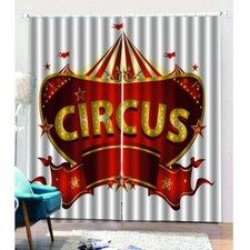 Unique Crown Pattern Blackout Curtain Grommet Window Drape Curtain Panel Bedroom Blackout Gordijn price