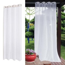 Outdoor Blackout Curtain,Outdoor Waterproof Voile Sheer Garden Patio Gazebo Blackout Gordijn price
