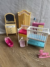 Vintage Barbie babykamer  , WIEG, KAST, COMMODE, LADEKAST Ladekast price