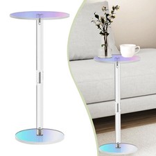 Acrylic Side Table 10" for Small Space End Table for Bedside Office Bathroom Kantoor bijzettafel price