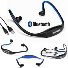 Wireless Bluetooth Headset Stereo Headphones Earphones Sport Hand-free Card Slot Bluetooth Headset price
