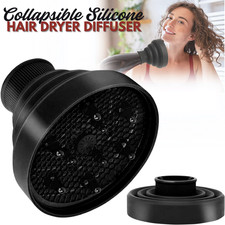 Universal Collapsible Silicone Hair Blow Dryer Diffuser Attachment easy Travel Haardrogers price