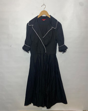 Deadly Dames Women's Haunted Housewife Dress Pinup Retro Swing 50s Large NO BELT Dames Riem price