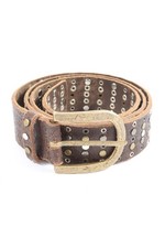 OCTOPUS Riem van imitatieleder Dames Riem Maat EU 90 bruin-nude-lichtgrijs Dames Riem price