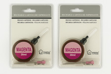 2x Urban Living Magenta Ink Refill Kit 30ml,Printer Cartridge Refill with Syring Cartridge Refill producten price