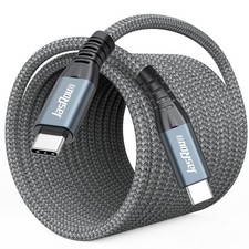 JasRoum 20ft USB C to C Cable Long, C 3.2 Gen 2 10Gbps 20 Feet, Grey Long Jas price