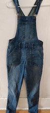 Jr Womens DENIM JEAN OVERALLS Size 3 Stretch Cotton SKY AND SPARROW Dames jumpsuits en tuinbroeken price