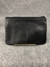 Genuine Leather Black Zip Coin Purse Card Holder Minimalist Wallet Pouch Unisex Unisex kaarthouder price
