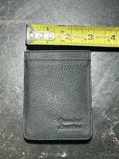Card Wallet 2 Slot Card Holder Genuine Leather for Man Woman Magnetic Clip Money Unisex kaarthouder price