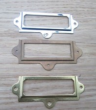 DRAWERS PLAN CHEST CUPBOARD FILING CABINET OFFICE HOME LABEL CARD FRAME HOLDER Filing Kast price