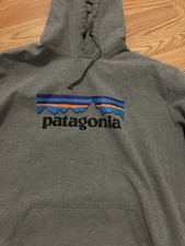 Combo Patagonia Mens large Gray Sweatshirt Hoodie Uprisal Logo and t shirt T-shirt & sweatshirt (Outdoor) price