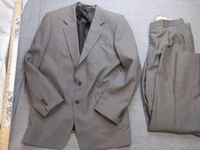 Petrocelli Suit Mens XL44 Gray 100% Wool Two Piece Blazer Pants Classic USA Heren pak price