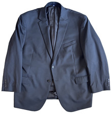mens black Jos A Bank 1905 all season wool blazer jacket sport suit coat 50 R Heren pak price