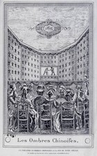 Shadow Play Theater forerunner of modern moving picture house One - Old Photo Theater - Play price