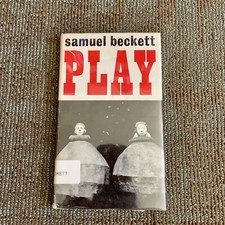 Samuel Beckett Theater Play Two Short Radio Ex-Library Hardcover Mylar Cover DJ Theater - Play price