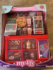 My Life As Movie Theater Play Set for 18 Inch Dolls 51 Piece Theater - Play price