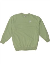 NIKE Girls Sweatshirt Jumper 12-13 Years Large Green Cotton DR34 Meisjes sweatshirt price