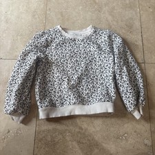 Janie And Jack Ditsy Floral Quilted Sweatshirt Size 7 Girls Kids Preowned Meisjes sweatshirt price