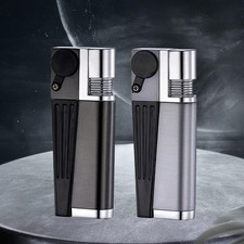 Foldable Metal Lighter Pipe Combination Portable Smoking Lighter 2 in 1 Black Lighter price