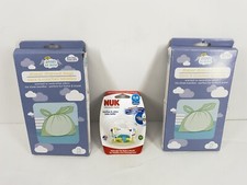 SEALED Nuk Orthodontic Pacifier 0-6m Ducks Green Blue + 150 Diaper Disposal Bags Luierafvalzakjes price