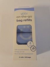 Ubbi On-the-Go Refill Bags, Diaper Disposal Waste 4 Pack, 4 Pack Luierafvalzakjes price