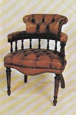 Interieur: Bureaustoel mahonie ngl D7117 Bureaustoel price