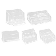 Desk Business Card Holder Acrylic Display Support Container Name Cards Stand Visitekaarthouder price