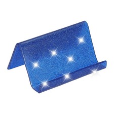 Business Card Holder for Desk, Acrylic Card Holders Shine, Blue Visitekaarthouder price