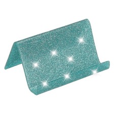 Business Card Holder for Desk, Acrylic Card Holders Shine, Lake Blue Visitekaarthouder price