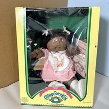 1985 Cabbage Patch Kids - RARE Black Baby Doll - Coleco Vintage New In Box Alli Baby Schoenen price