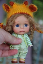 5" Baby COCO • OOAK  Mini BJD Resin Doll • Handmade Tiny Doll • Ob11-by iCukla Baby Schoenen price