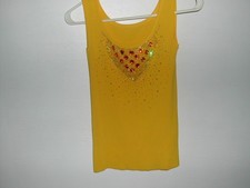 Girls Yellow Tank Top Sz S Meisjes hemdje price
