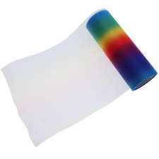 Sparkly Rainbow Gradient Tulle Skirt Iridescent Polyester Mesh For Girls Meisjes rok price