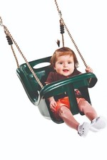EARLY FUN BABY SWING SEAT WITH SAFETY BELT AND ANTI-TILT AND ANTI-SLIP KNOTS Baby Swing price
